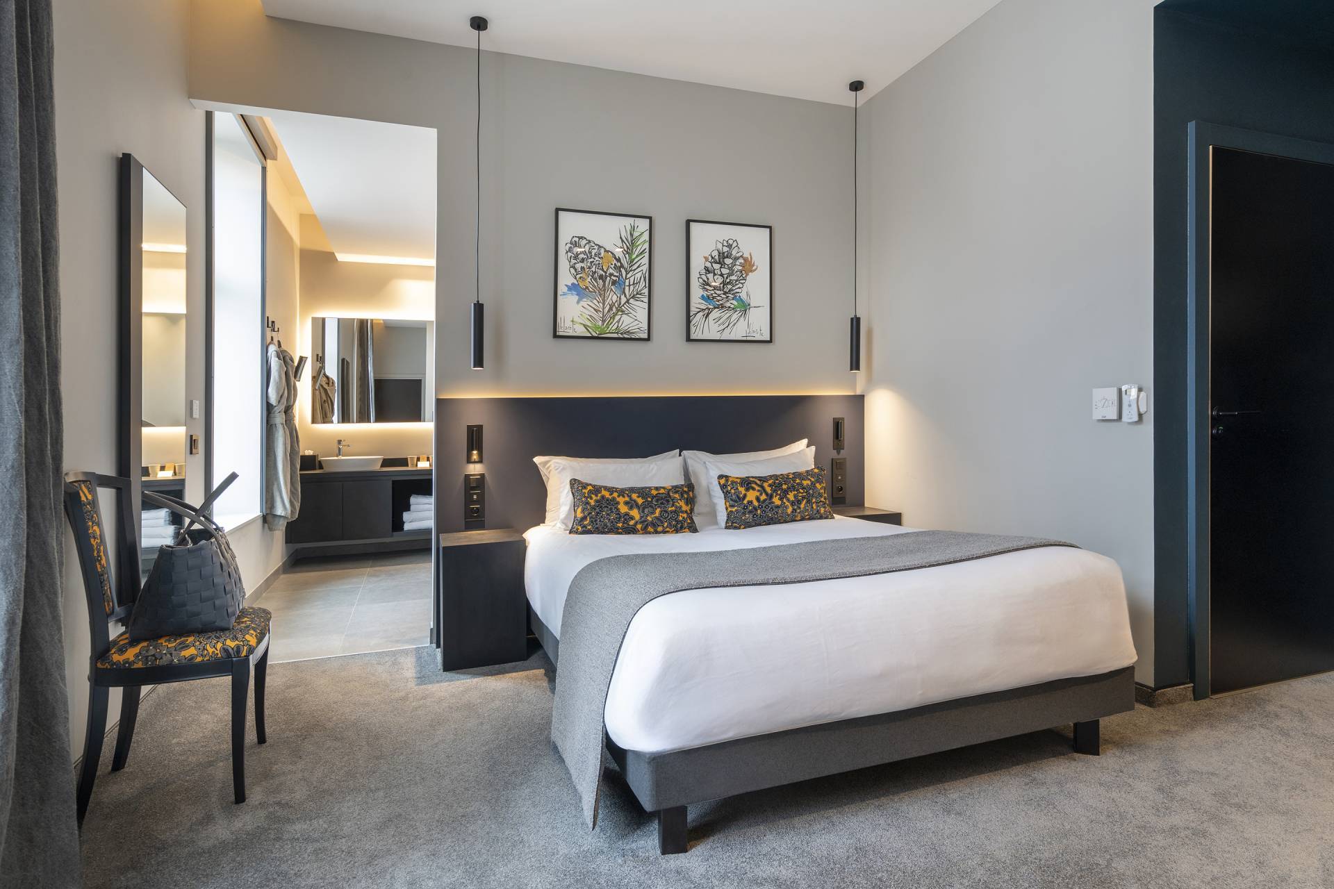 Chambre Deluxe | Le Chapître, Hôtel Spa dans les Vosges