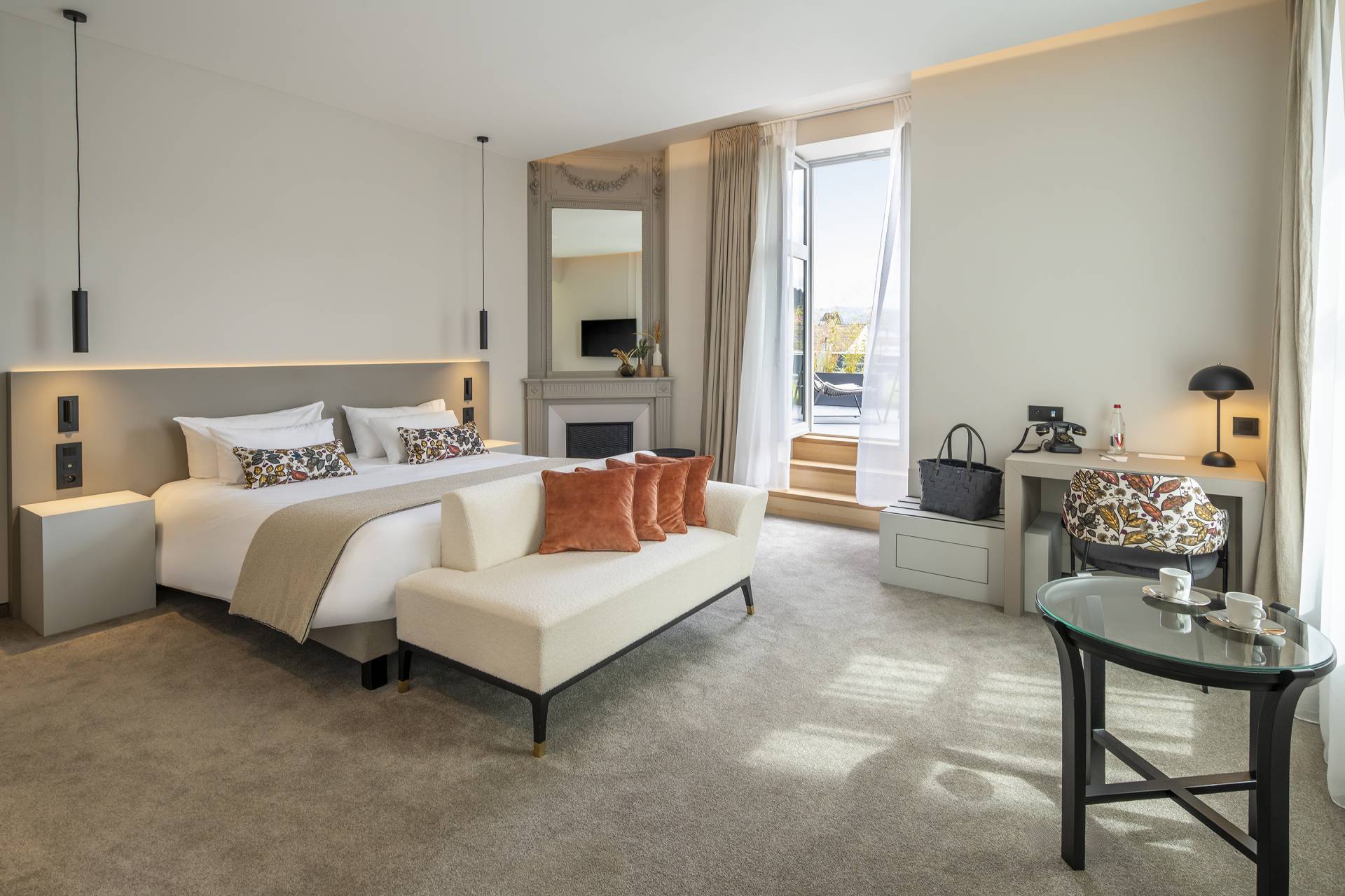 Suite Terrasse | Le Chapître, Hôtel Spa dans les Vosges