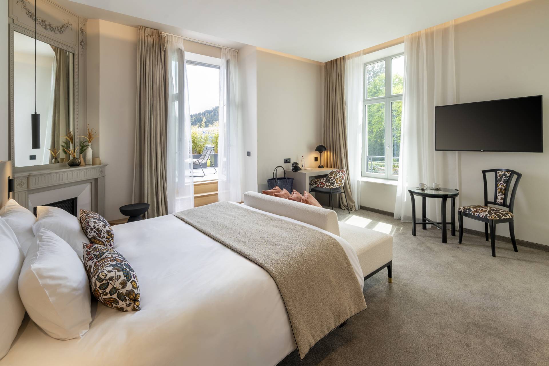 Suite Terrasse | Le Chapître, Hôtel Spa dans les Vosges