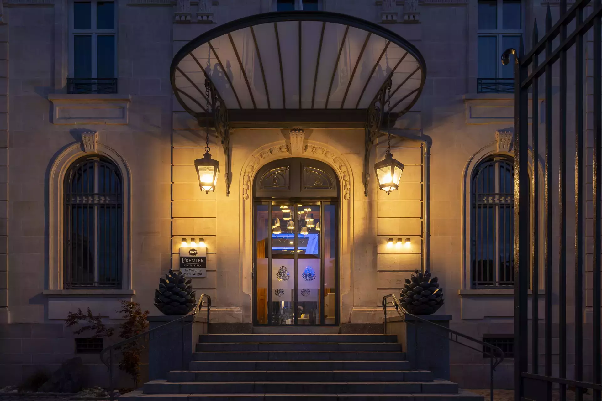 Façade - Façade de l'hôtel | Hôtel Spa Le Chapître dans les Vosges