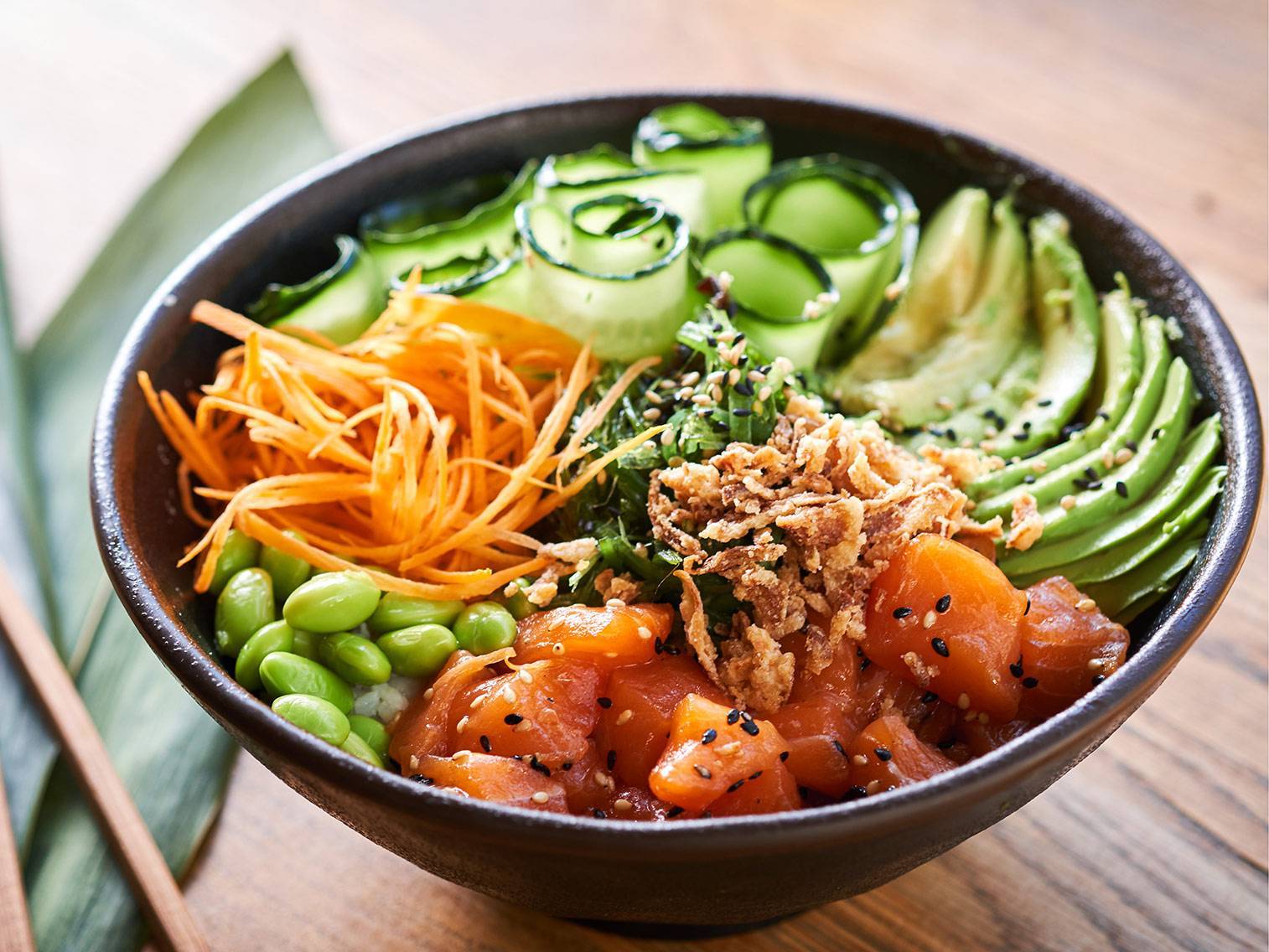 Exemple de Poke bowl